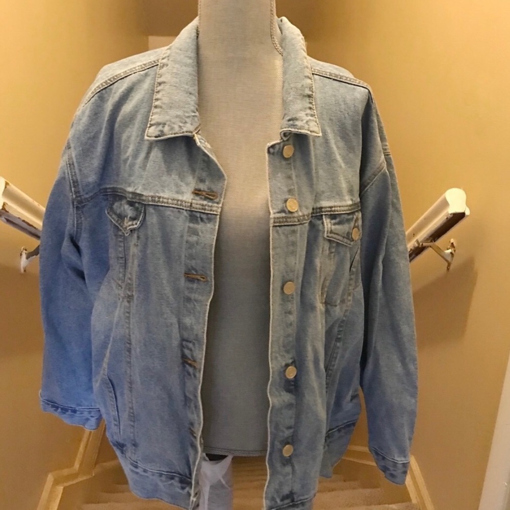 Oversized Denim Misguided Jacket
